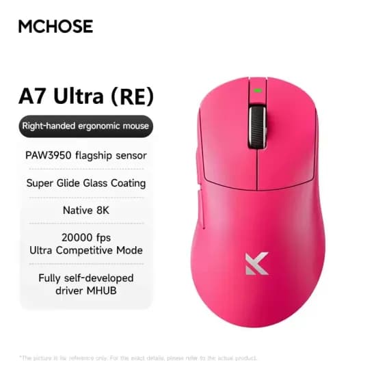 MCHOSE A7 울트라 RE 8k 500mAh PAW3950 56g (지슈라 덱스2 카피쉘)