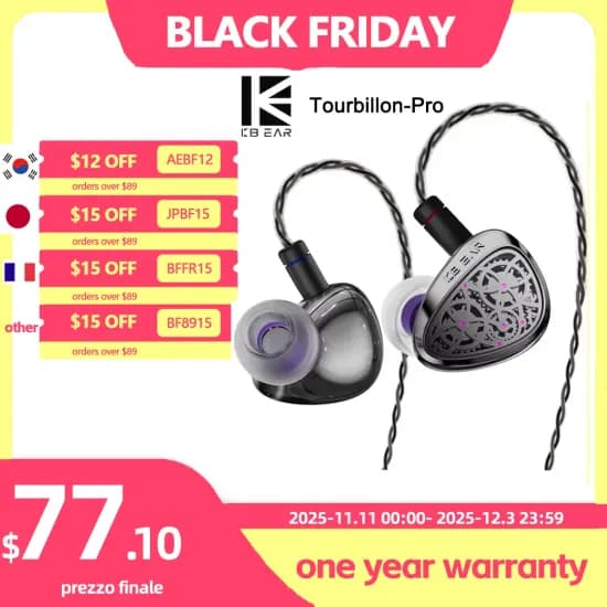 KBEAR Tourbillon Pro 럭키백
