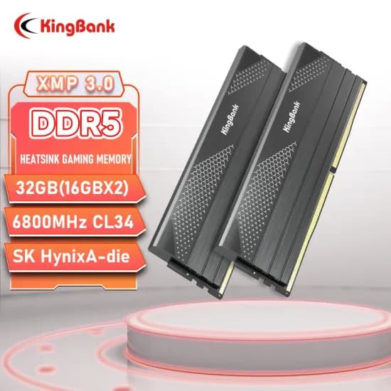 KingBank Hynix A Die DDR5 메모리 32GB (16GBx2)