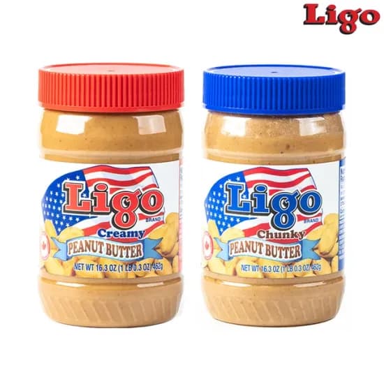 LIGO 땅콩버터 땅콩잼 천크462g 크리미462g 외