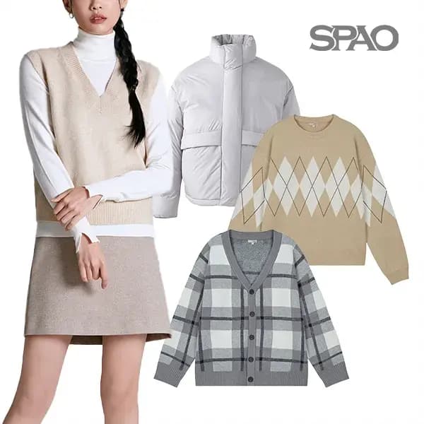 스파오 패딩 맨투맨 코트 슬랙스 외 다양