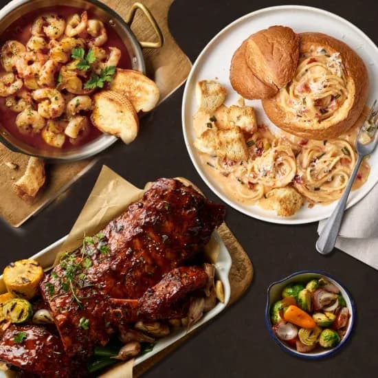 애슐리 홈파티 끝판왕 세트 파스타 폭립 감바스