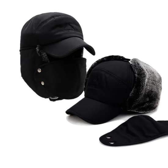 겨울 귀달이 방한 털모자 1+1