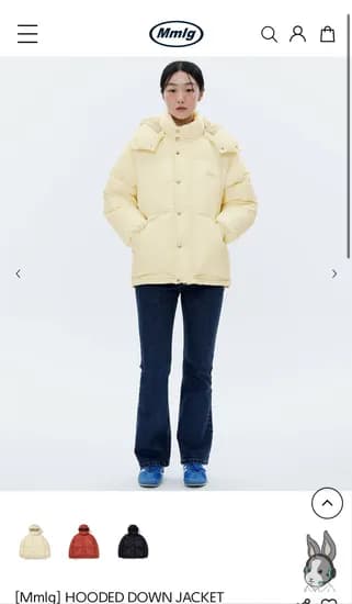 mmlg 패딩 38,870원