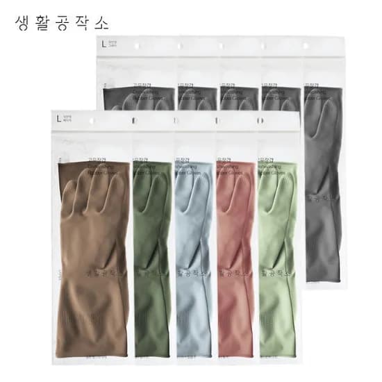 생활공작소 고무장갑 일반형 10입