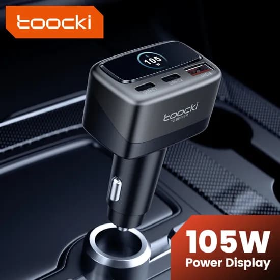 투키 105W 차량용 충전기 3-in-1 PPS
