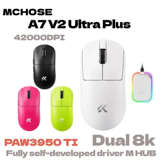Mchose A7 V2 Ultra Plus 8K 무선충전독