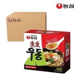 농심 생생우동봉지 253g 20개