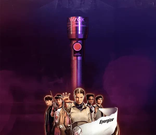 에너자이저 기묘한 이야기 마지막 시즌 UV랜턴