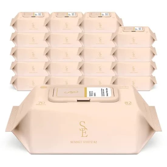 스마트에코 써밋화이트 82고평량 물티슈 20팩