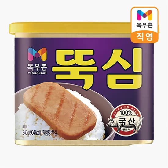 목우촌 뚝심 340g 3개