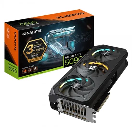 기가바이트 지포스 RTX 5090 GAMING OC D7 32GB 제이씨현 427만