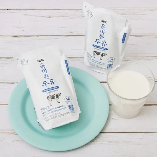 올바른우유 멸균우유 180ml 24+24입