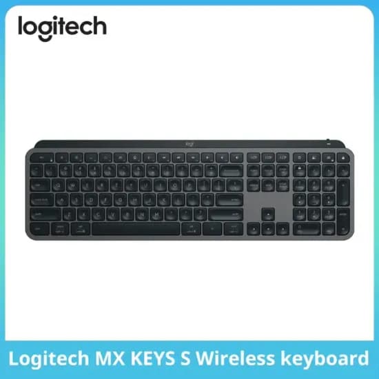 로지텍 MX KEYS S 펜타그래프 블루투스 키보드