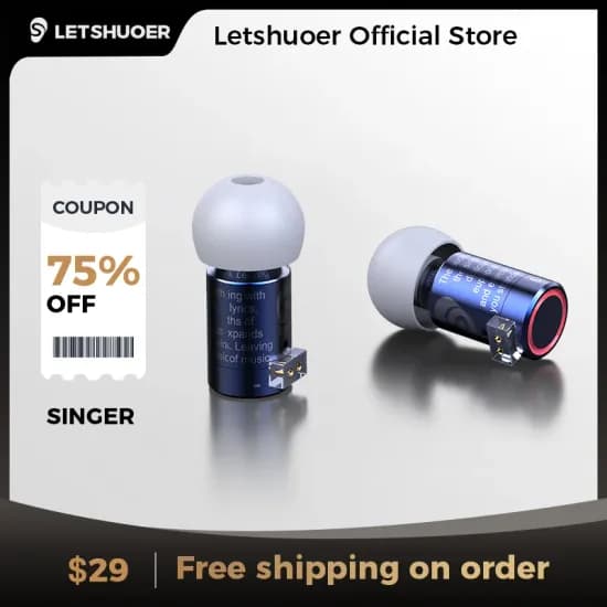 Letshuoer Singer 총알형 케이블 탈부착형