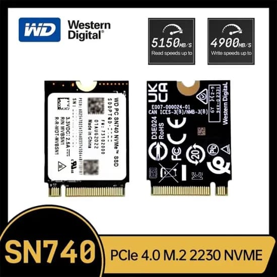 WD SN740 2TB 삼성 마스터카드
