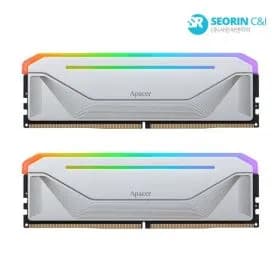 Apacer DDR5-5200 CL40 NOX RGB SILVER 64GB 32Gx2