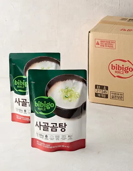 비비고 사골곰탕 500g 18개