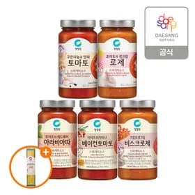 청정원 스파게티소스 600g 2개 면 250g