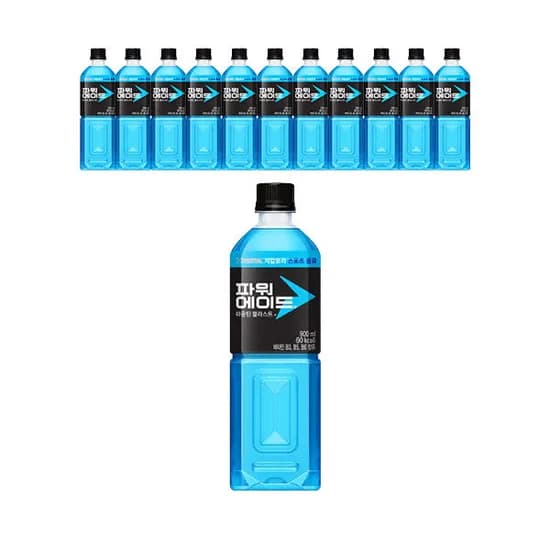 파워에이드 마운틴블라 900ml 12개