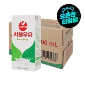 유클 멸균우유 1000ml 10입