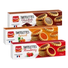 폴트 타르트 150g 살구 딸기 초콜릿헤이즐넛 3개