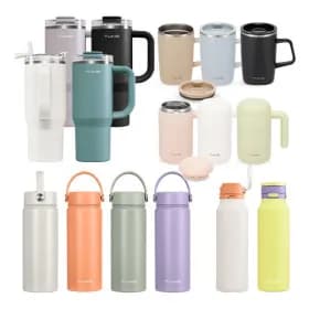 텀스 플립 스트로우 텀블러 900ml