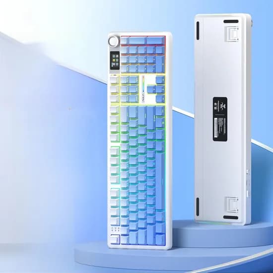 독거미 F108 PRO 아이스블루 풍령축 외 F108 저소음 경우축