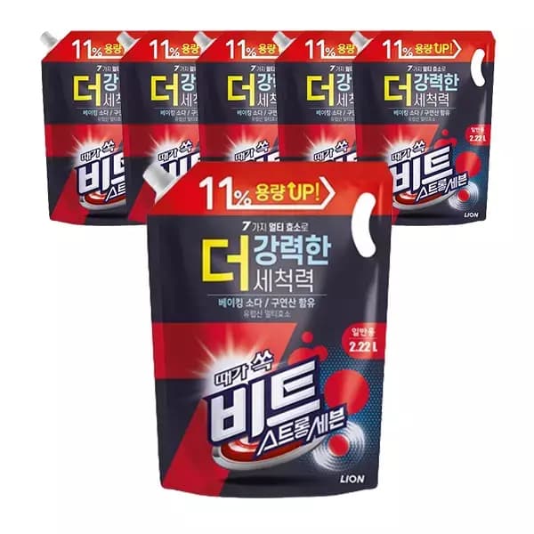 T멤버십 비트 스트롱 세븐 2.22L리필 (일반) 6개