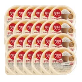 햇반 윤기가득쌀밥 210g 24입 (1박스)