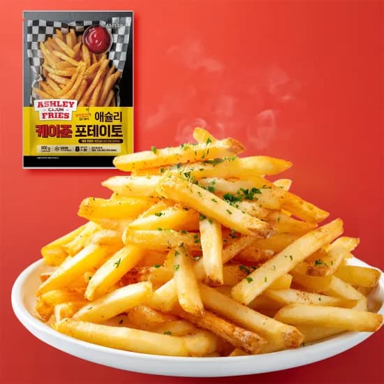 애슐리 케이준 감자튀김 800g_코인샵 39% 할인