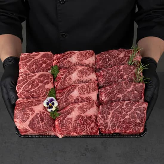 투쁠 한우 선물세트 등심 500g1개+채끝안살 500g 1개