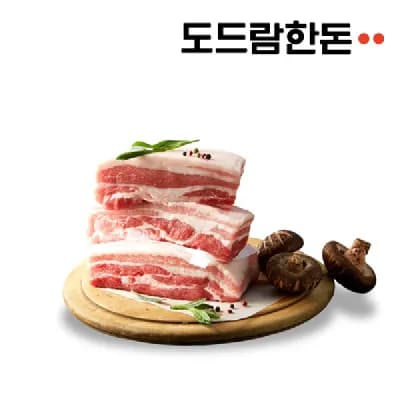 도드람한돈 삼겹살 구이용 1kg (14,340원/무료)