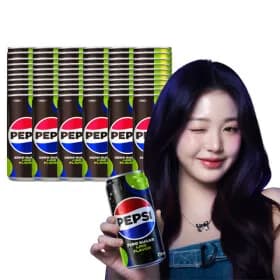펩시제로 라임 210ml 60캔 (30캔 2박스)_유클