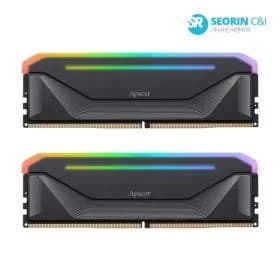 서린공식 Apacer DDR5-5200 CL40 NOX RGB BLACK 64GB(32Gx2)