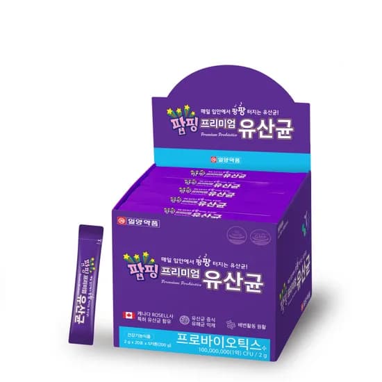 일양약품 팝핑 프리미엄 유산균 20포