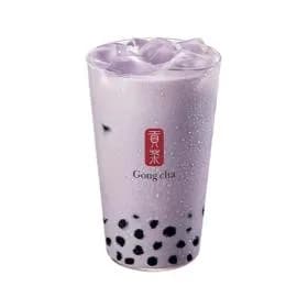 공차 타로 밀크티 + 펄 L