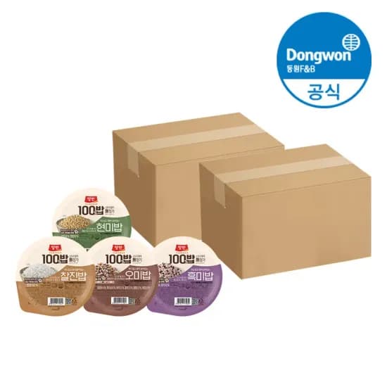 동원 양반 100밥 130g 2BOX 48개