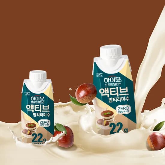 하이뮨 프로틴 밸런스 액티브 밤티라미수 0.25L 18개