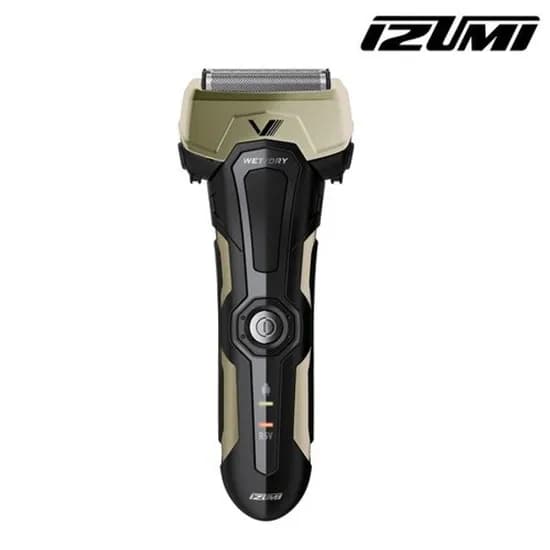 이즈미 4중날 밀리터리 쉐이버 전기면도기 IKS6100