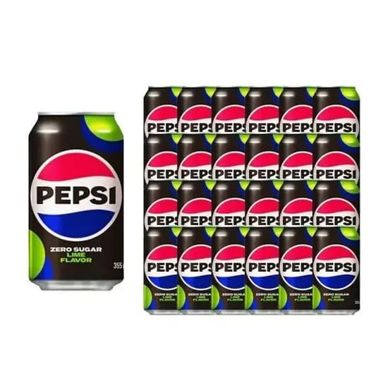 펩시 제로 슈거 라임 355mL 24캔 롯데칠성