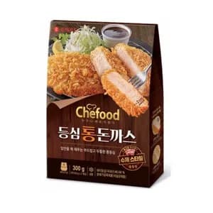 쉐푸드 등심통돈까스 1.2kg 4개
