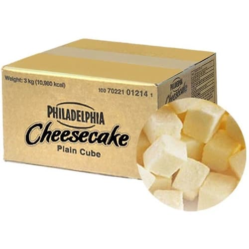 필라델피아 치즈케익 큐브 플레인 3kg