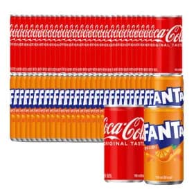 코카콜라+환타오렌지 190ml 60캔 총 11.4L