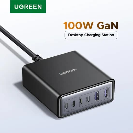 유그린 UGREEN 100W 6포트/200W 8포트 데스크탑 충전 스테이션