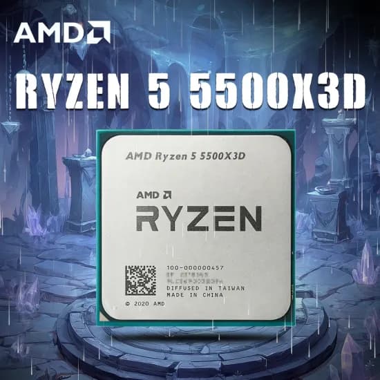 AMD 라이젠 AM4 5500X3D 6코어 12스레드 96MB 3D V 캐시