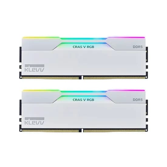 에센코어 클레브 DDR5-6400 CL32 CRAS V RGB WHITE 패키지 64GB 32G x 2
