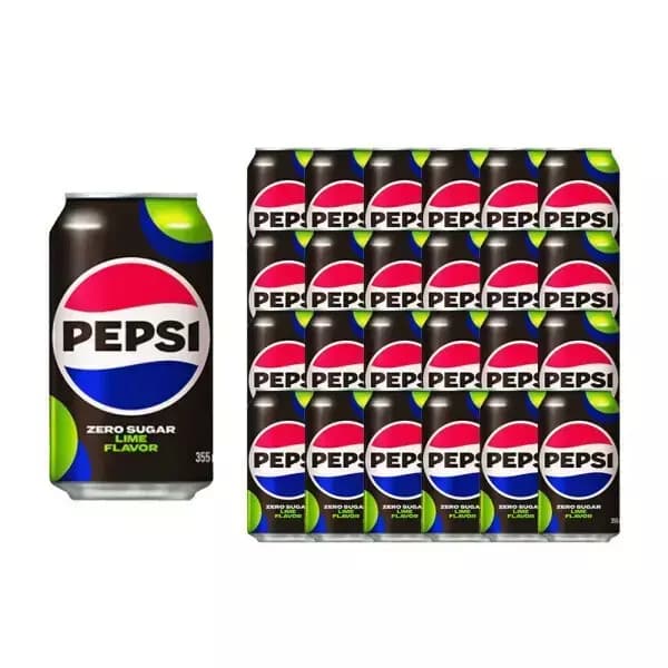 펩시제로 슈거 라임 355ML 24캔 (업소용·72캔 3만원)