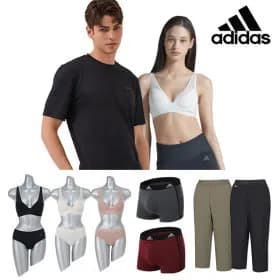 1+1(아디다스/푸마) 드로즈/브라팬티/긴팔 긴바지 (14,700원/무료)