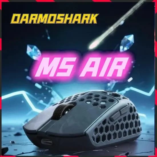 다모샤크 M5 에어 카본 파이버 마우스 31g AW 3950 30000dpi 750IPS